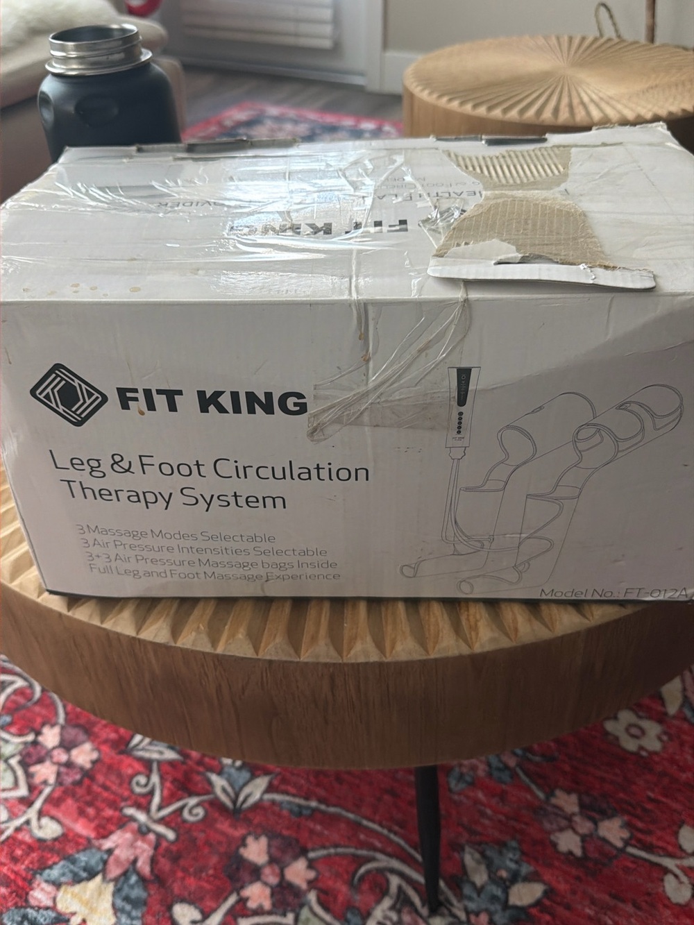 FIT KING Leg & Foot Circulation Therapy System - White